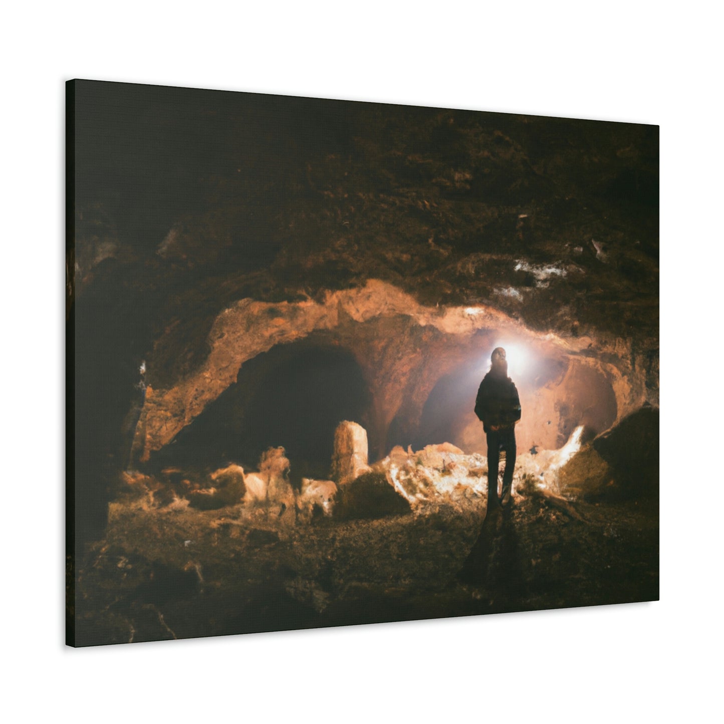 "A Journey into the Unknown: Exploring a Mysterious Underground Cave" - The Alien Canva