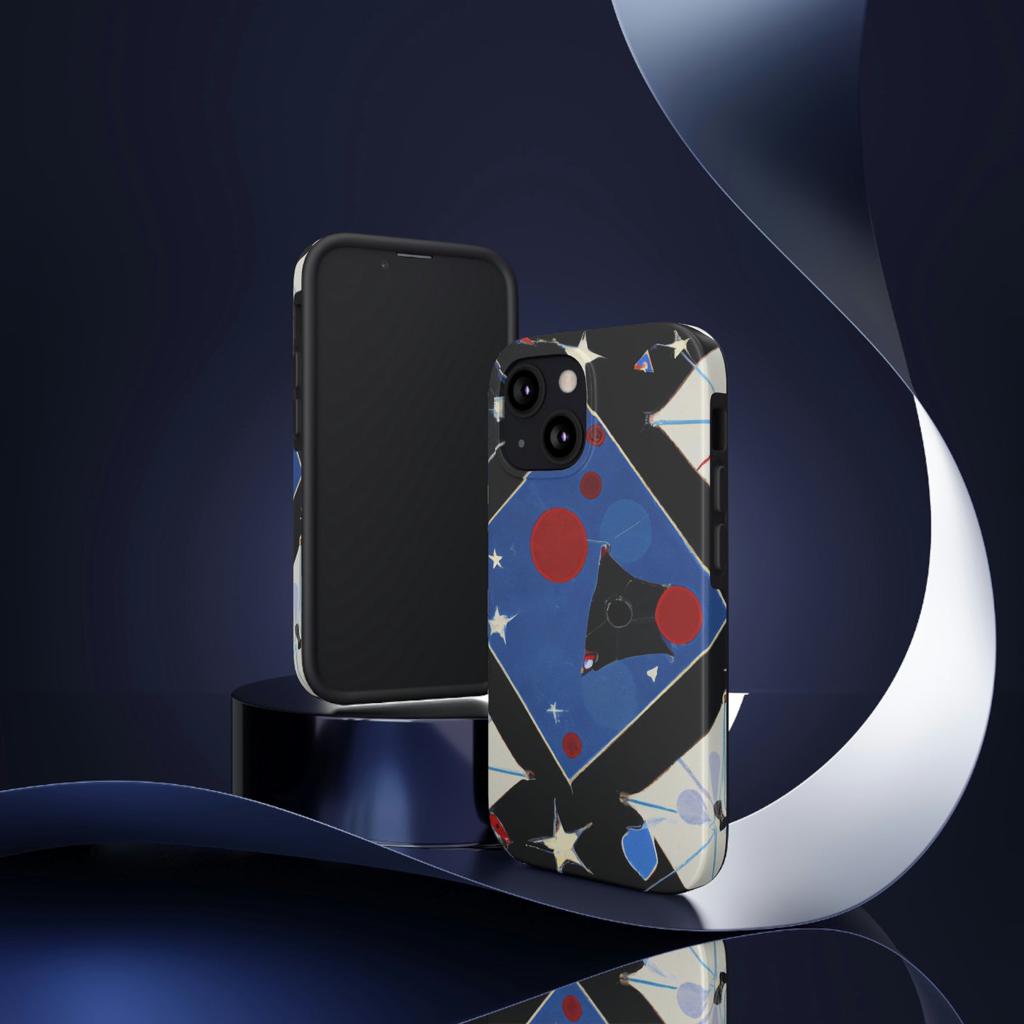 "Kites Illuminating the Starry Sky" - Die Alien Tough Phone Cases