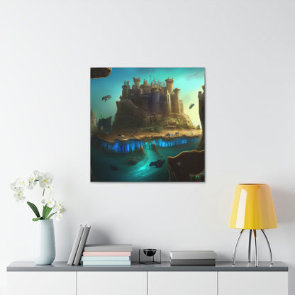 "The Hidden City Beneath the Sea" - The Alien Canva