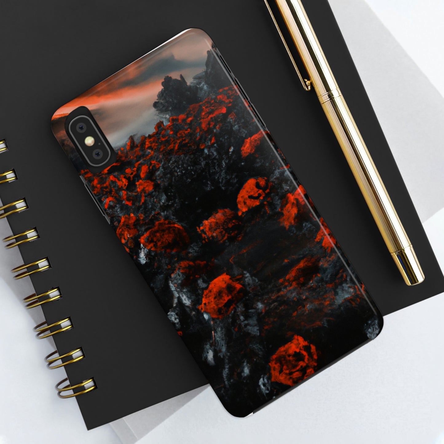 "Inferno der Blüten" - Die Alien Tough Phone Cases