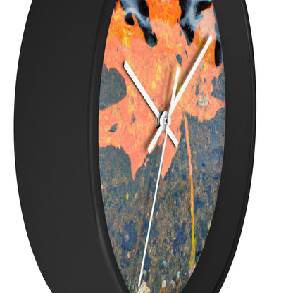 "Autumn Reflections" - The Alien Wall Clock