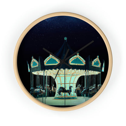 "A Lonesome Carousel Under Shining Stars" - The Alien Wall Clock