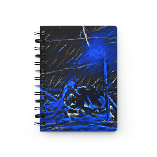 "Una noche ardiente y vacía" - The Alien Cuaderno encuadernado en espiral