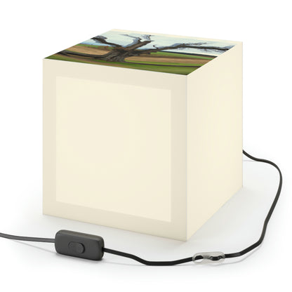 "A Shadow in the Meadow: The Last Standing Tree" - The Alien Light Cube Lamp