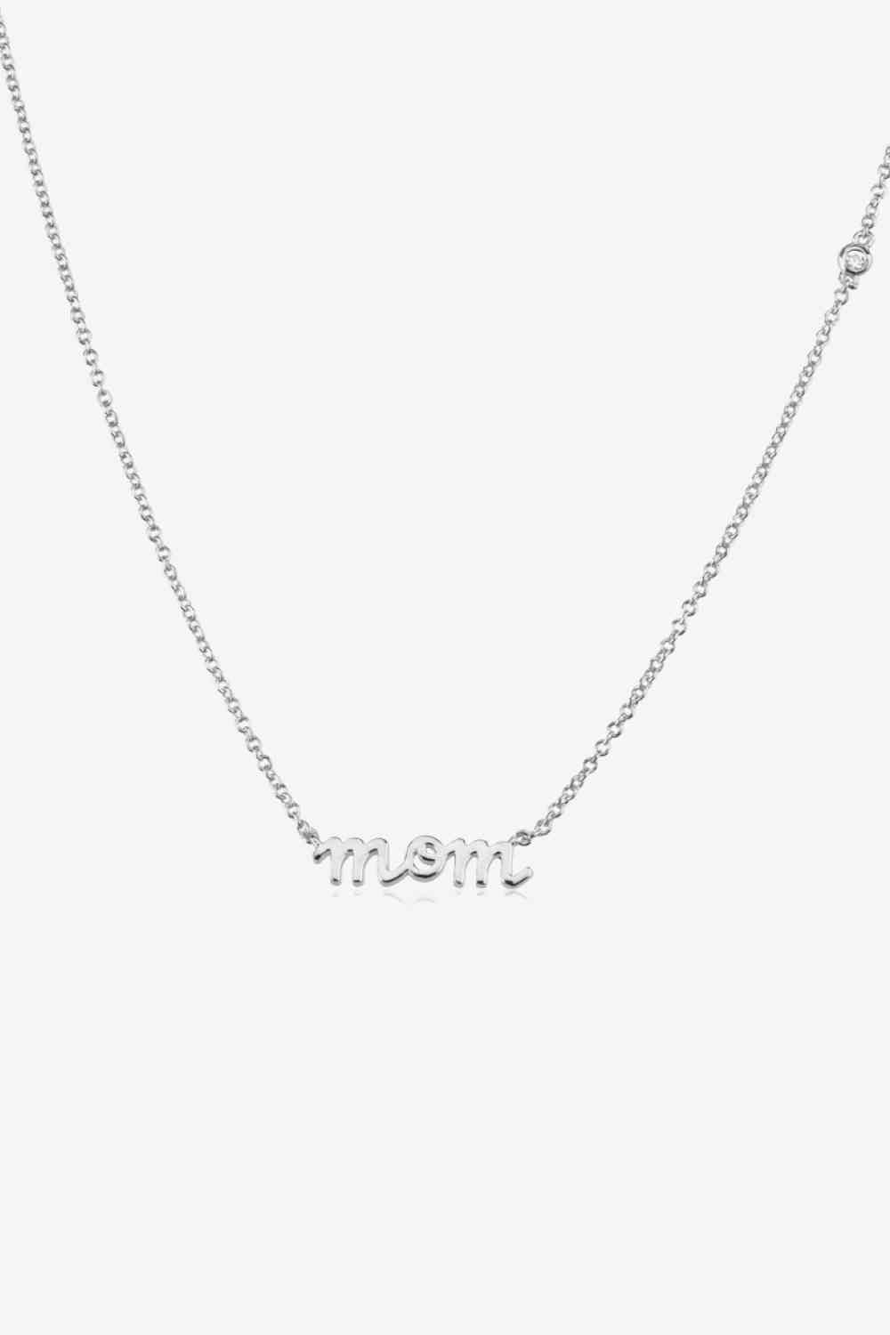 MOM 925 Sterling Silber Halskette