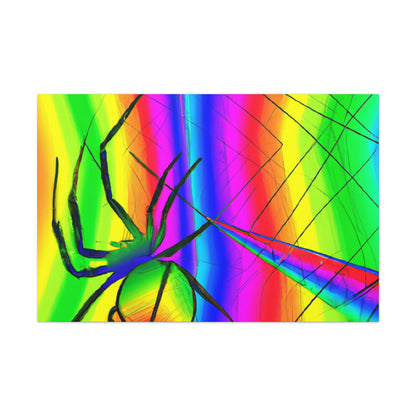 "A Spinnerette's Prismatic Web" - The Alien Canva