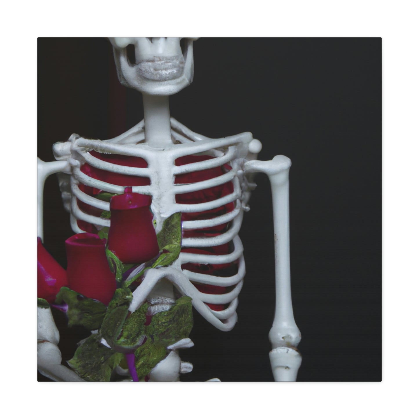 "The Skeletal Romantic" - The Alien Canva