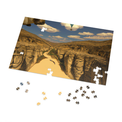 "Feline Flight Over the Grand Gulch" - The Alien Jigsaw Puzzle