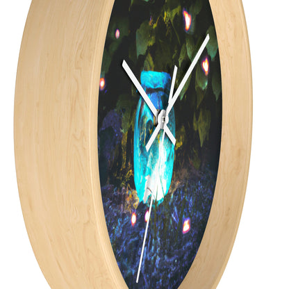 "Luminescence of Forgotten Dreams" - The Alien Wall Clock