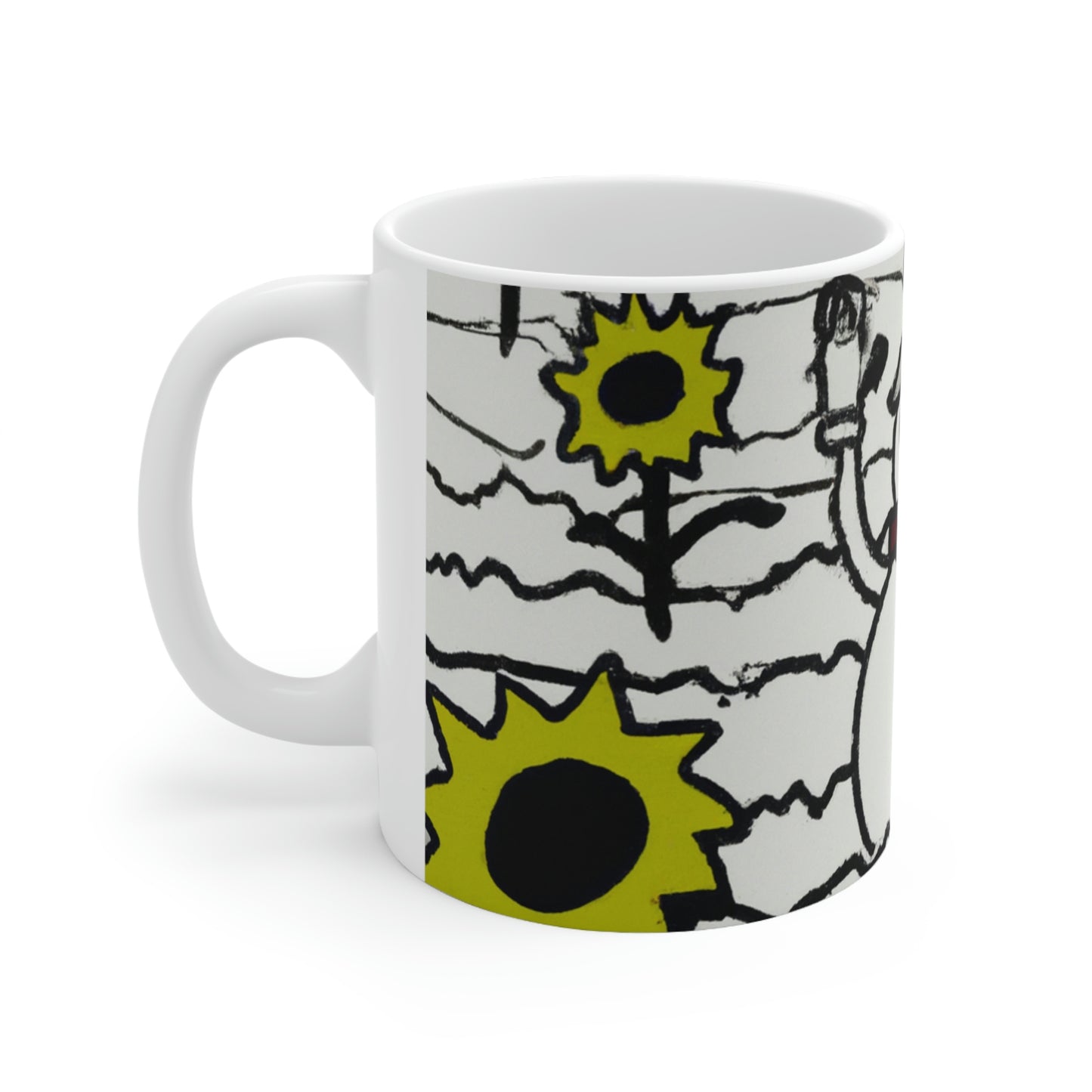 „Eine Oase aus Frost und Sonne“ – The Alien Keramiktasse 11 oz