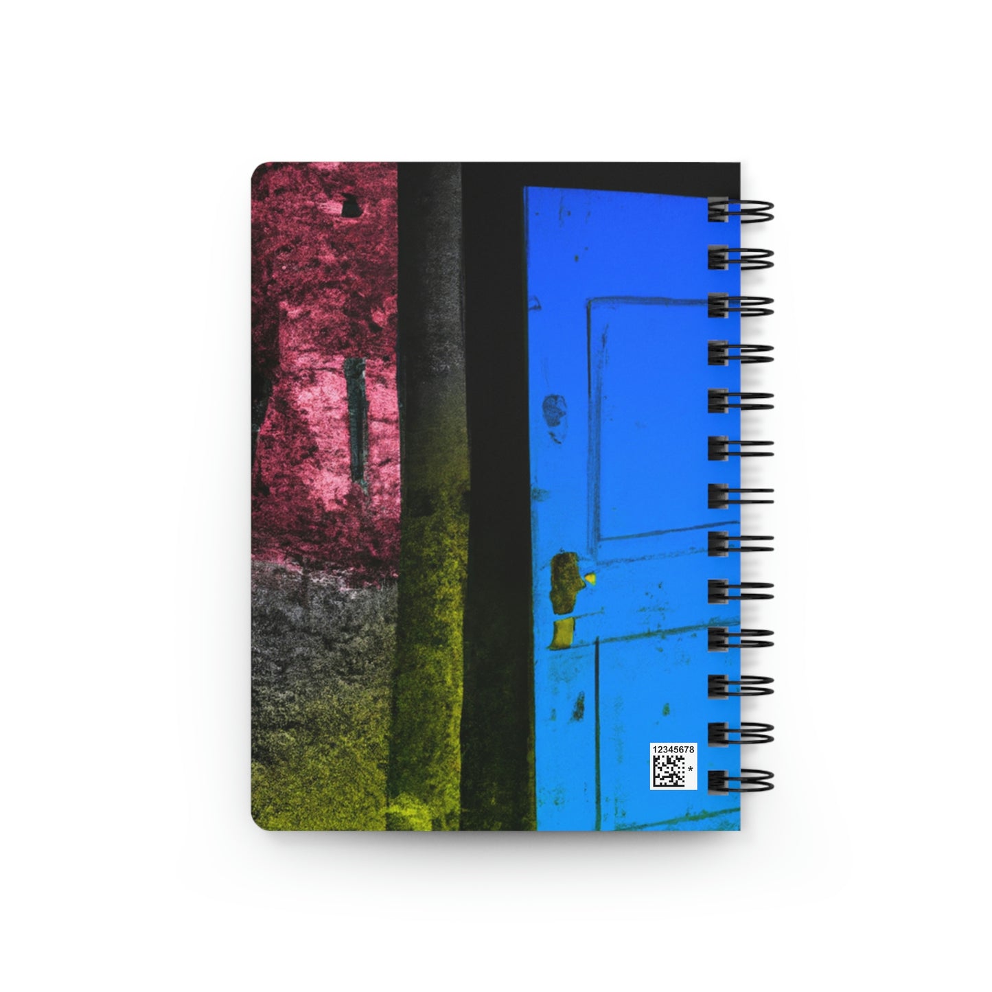 La enigmática puerta del bosque - El alienígena Cuaderno encuadernado en espiral