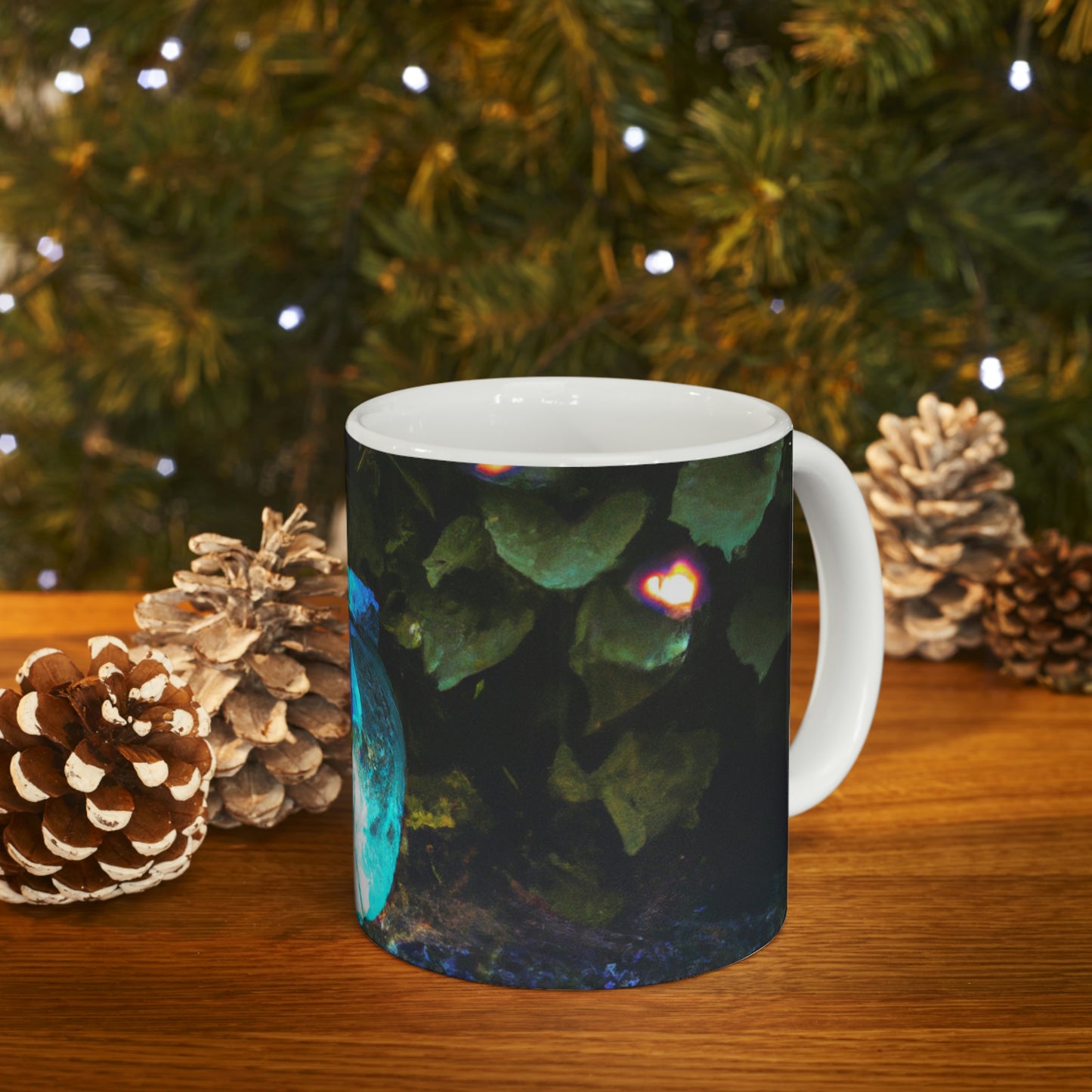 "Luminescence of Forgotten Dreams" - The Alien Ceramic Mug 11 oz