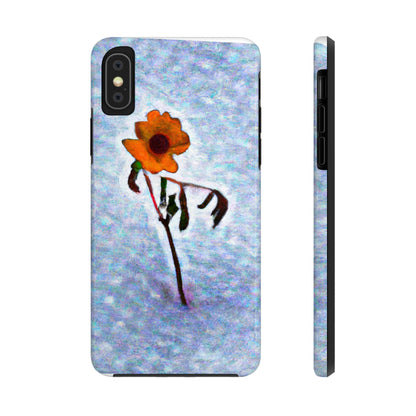 "Eine Blume, die sich weigert zu zittern" - Die Alien Tough Phone Cases