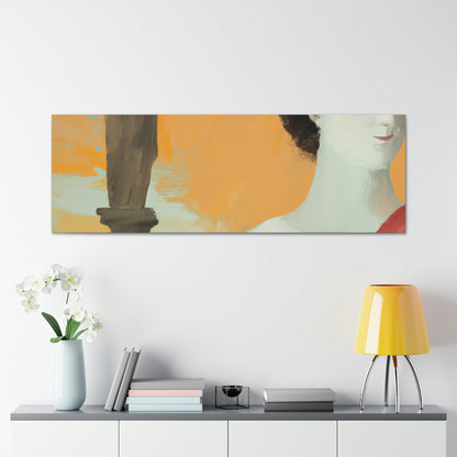 "Classic Meets Contemporary: A Fusion of Greek Art and My Own Style" - Canvas