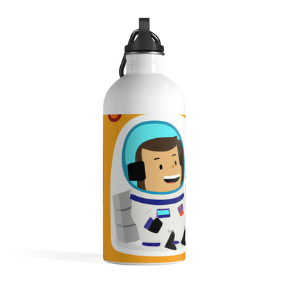 "A Voyage of Celestial Smiles" - The Alien Stainless Steel Water Bottle