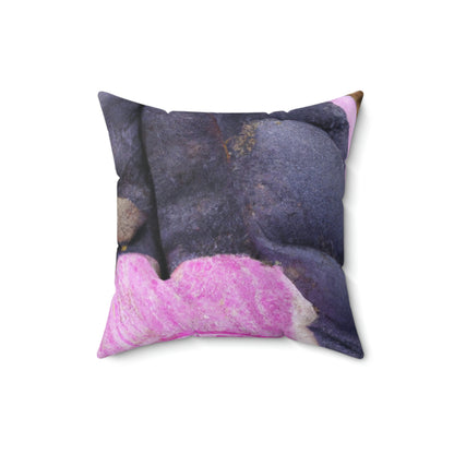 "A Tiny Home in an Old Glove" - The Alien Square Pillow