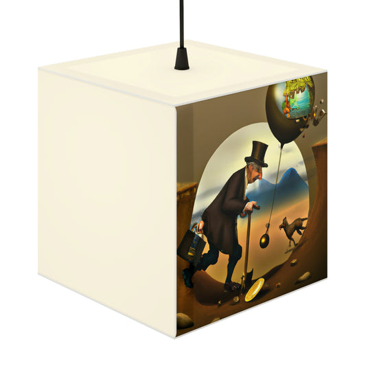 "A Race for Riches: The Challenge of a Lifetime for an Adventuring Elder" - The Alien Light Cube Lamp