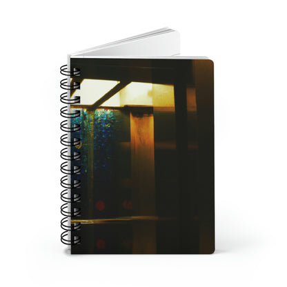 The Unexpected Elevator - The Alien Spiral Bound Journal