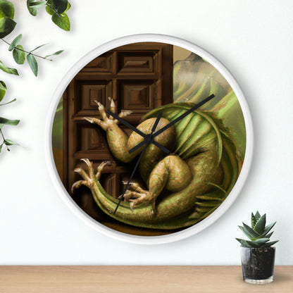 Guardian of the Hidden Door: The Slumbering Dragon - Die Alien-Wanduhr