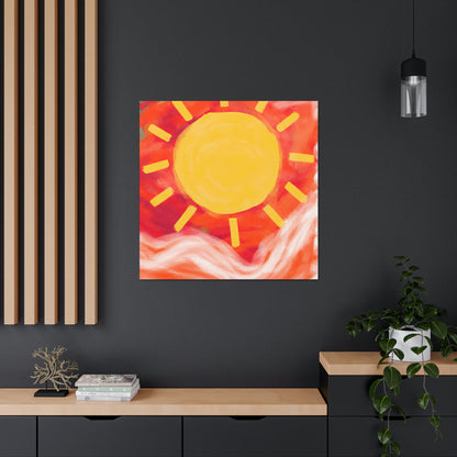 Sunrise Artist - Canvas