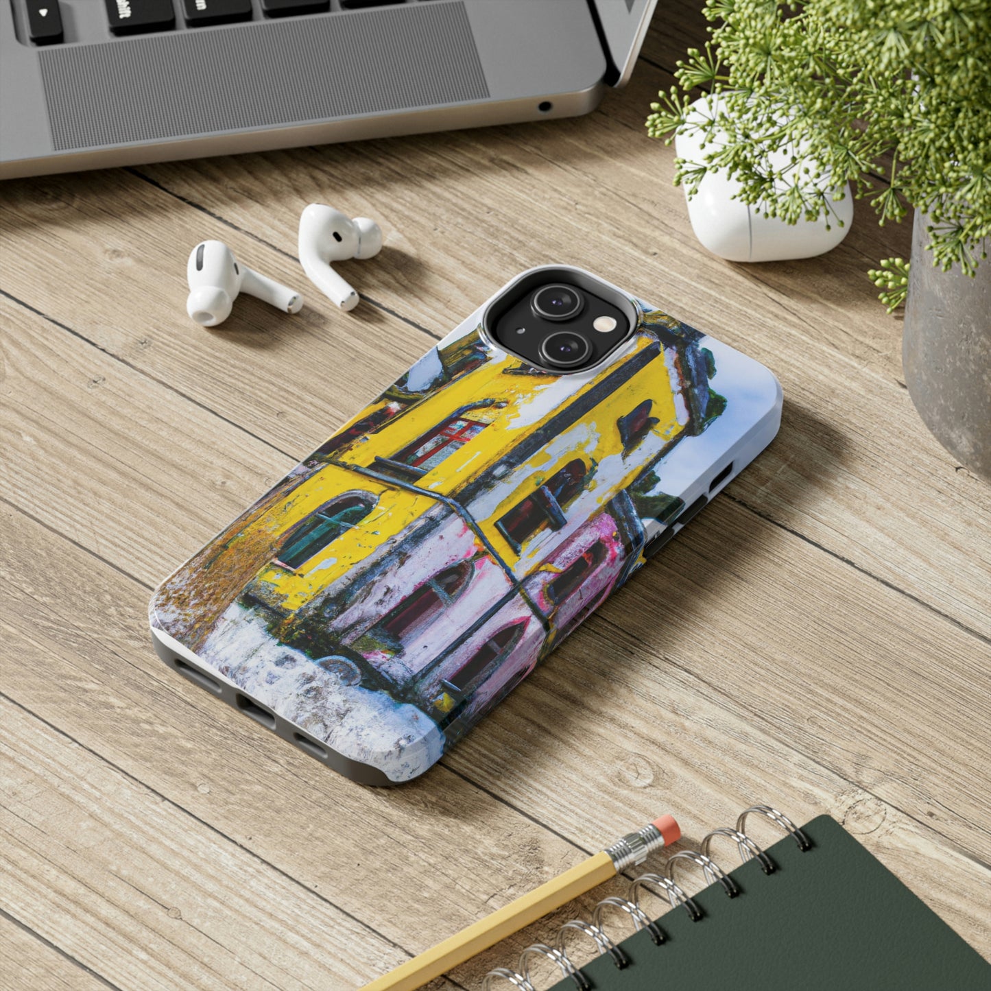 "Schloss aus Schnee und Schatten" - Die Alien Tough Phone Cases