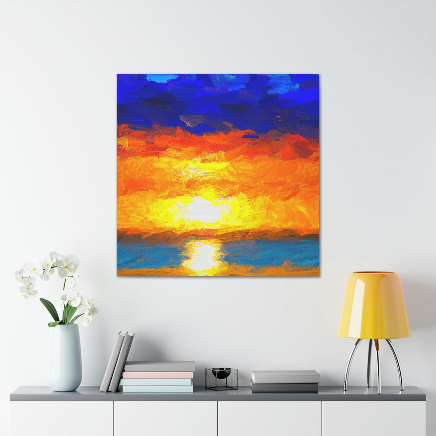 Sunrise Seascape Artist - Peter Ocean - Canvas