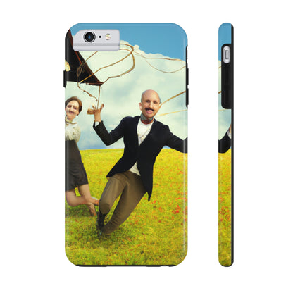 "A Kite Day in the Meadow" - The Alien Tough Phone Cases