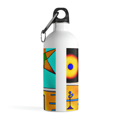 The Forgotten Earth: A Robot's Journey - The Alien Stainless Steel Water Bottle