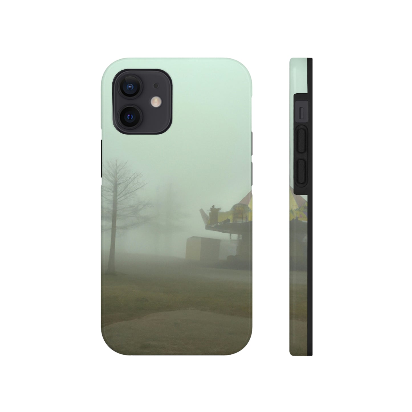 "Sueños brumosos de un carnaval abandonado" - The Alien Tough Phone Cases