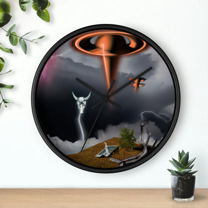 Invasion of the Storm Aliens - The Alien Wall Clock