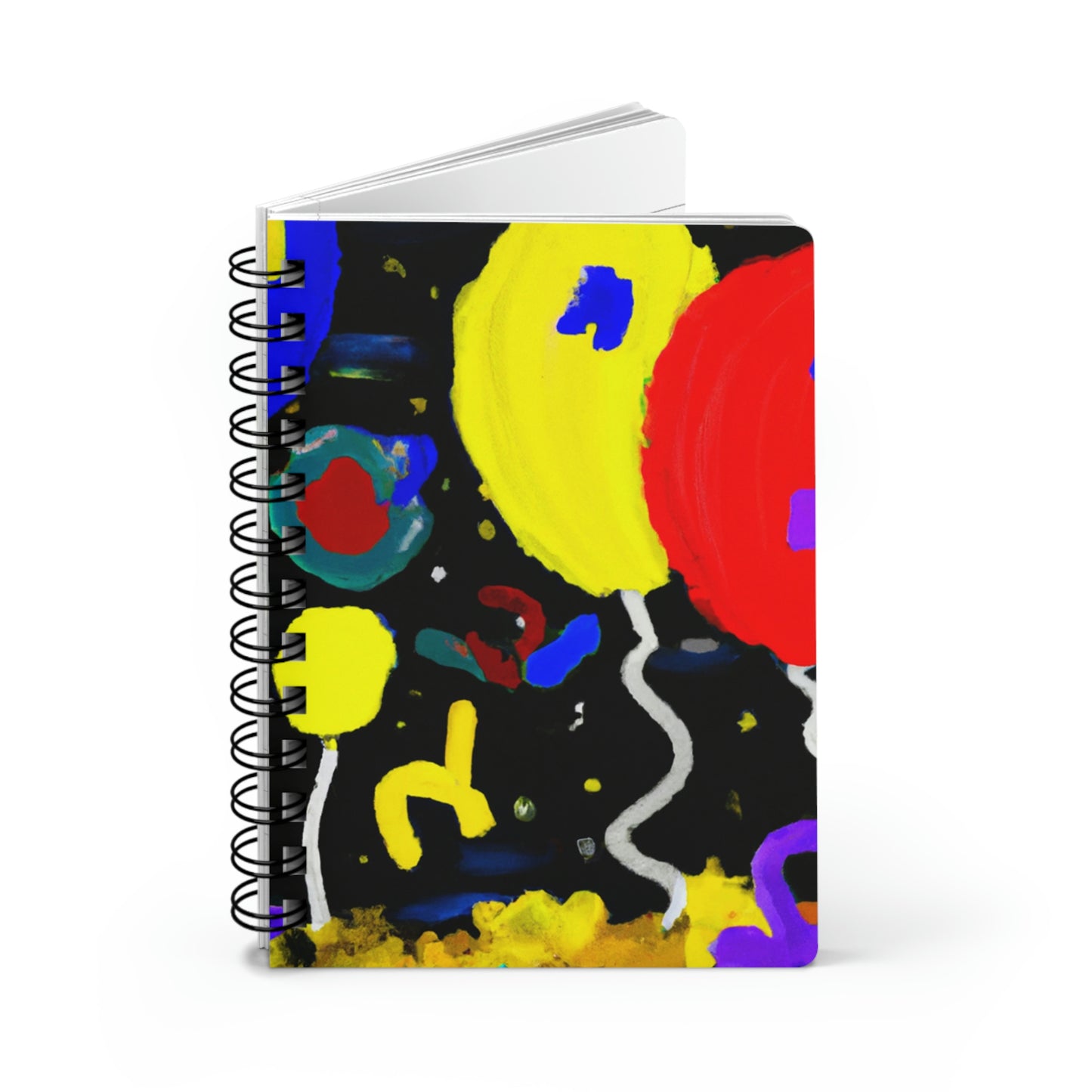 "A Starry Night Rainbow" - The Alien Spiral Bound Journal