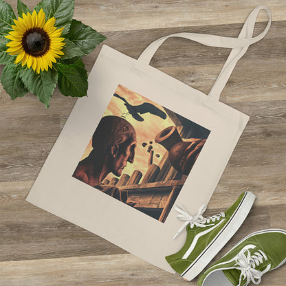 "The Sculptor's Haunted Quest for Immortality" - The Alien Tote Bag