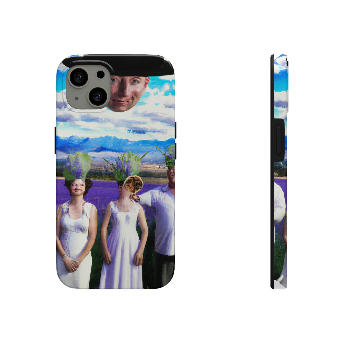 "Lavender Family Reunion: A Blooming Celebration" - The Alien Tough Phone Cases