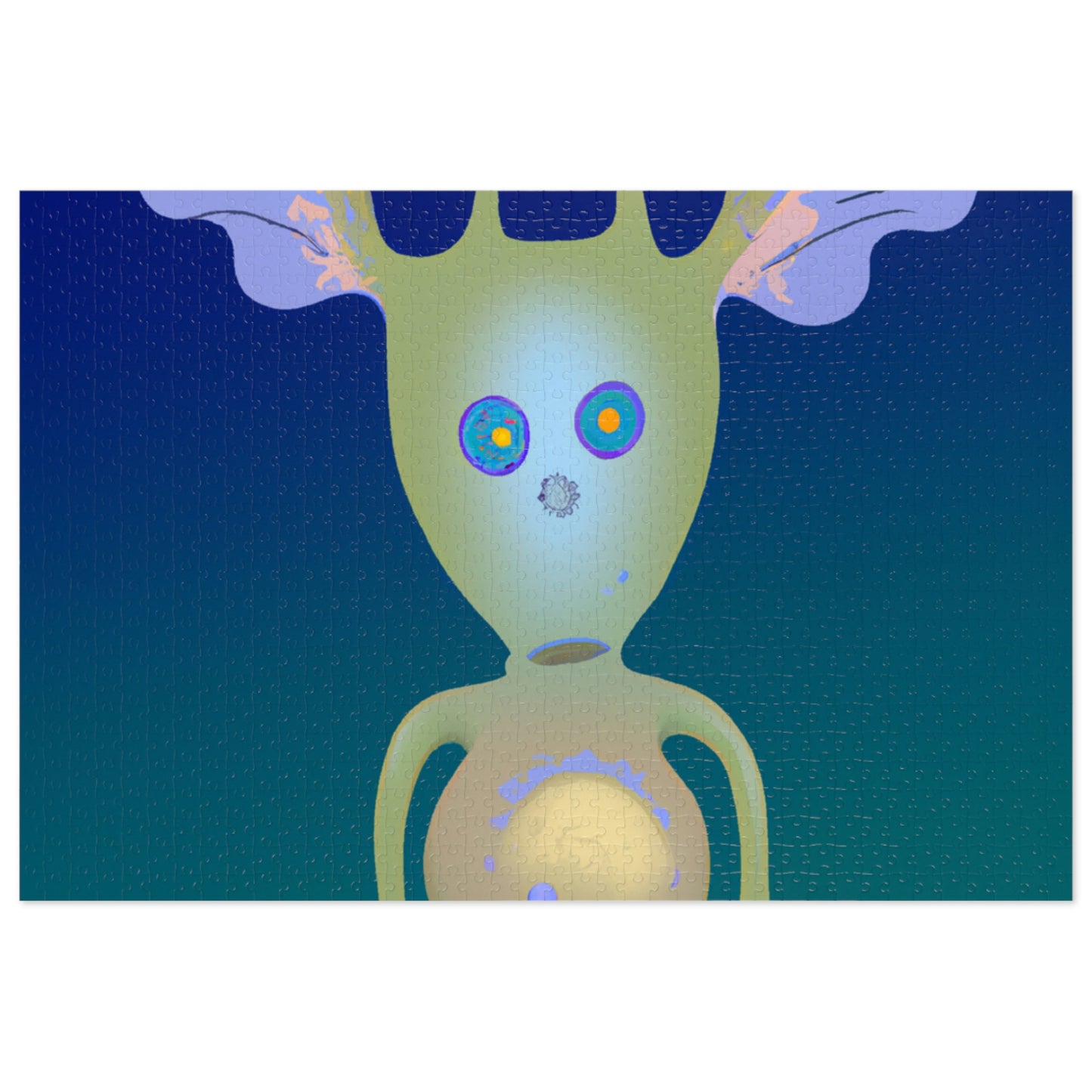 "Creating an Intergalactic Companion: Designing an Alien Pet for Kids" - The Alien Jigsaw Puzzle