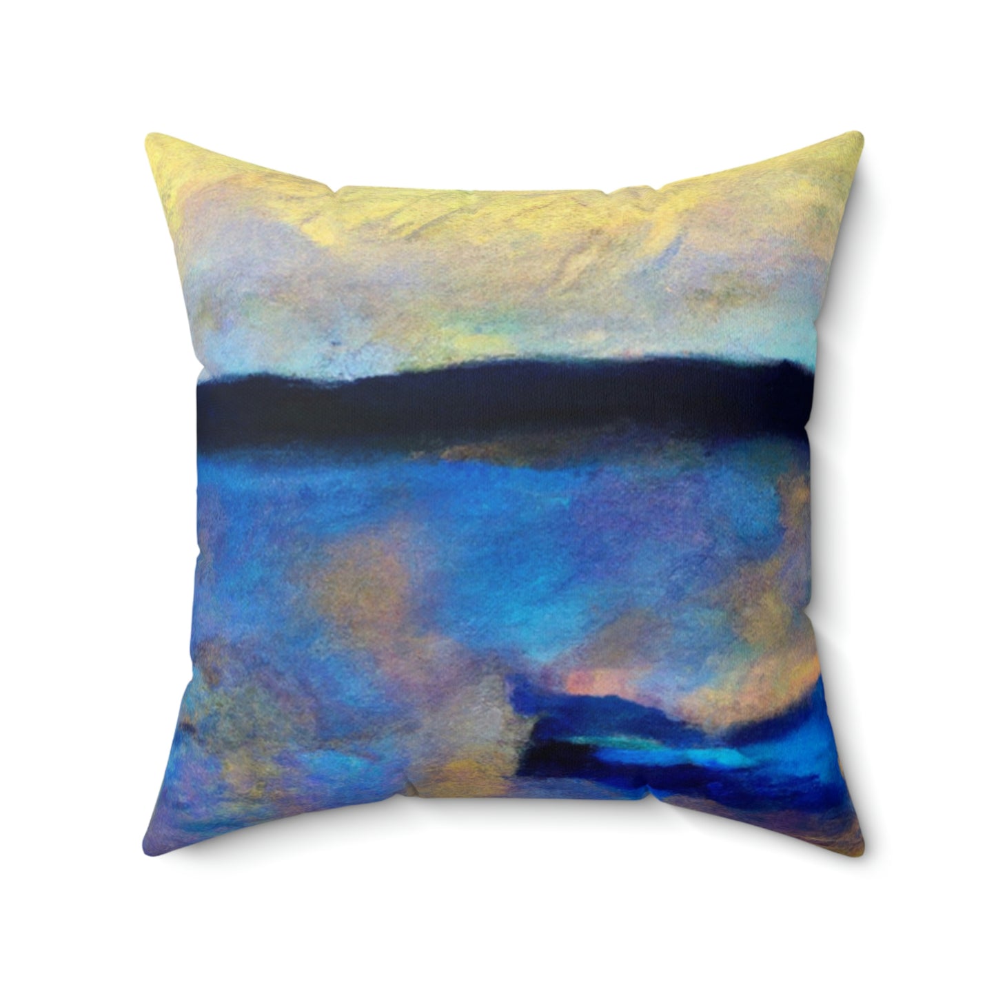 "Lost at Sea" - The Alien Square Pillow