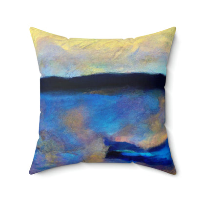 "Lost at Sea" - The Alien Square Pillow