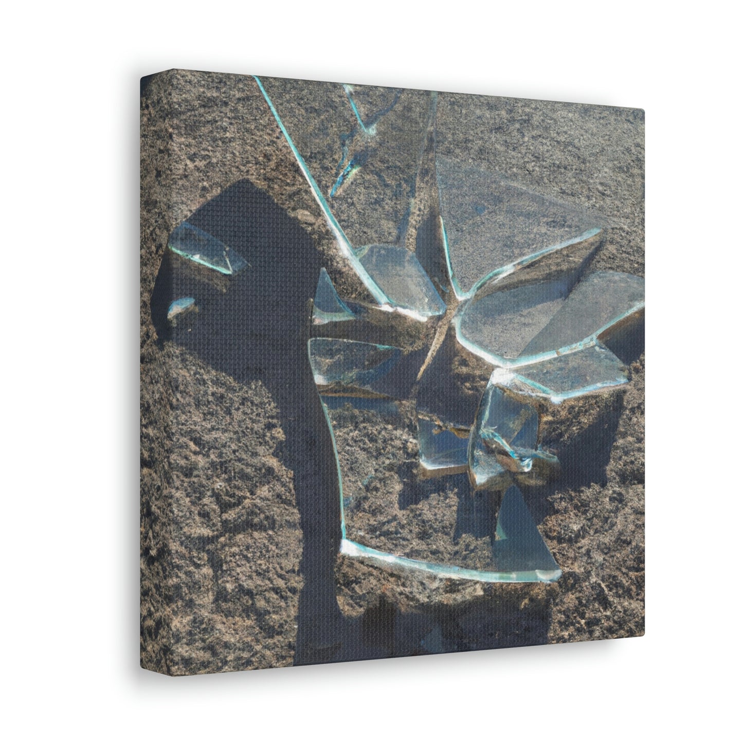 "Glimmer of Broken Glass" - The Alien Canva