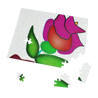 "The Art of Blooming: A Flower Masterpiece Challenge" - Das Alien-Puzzle