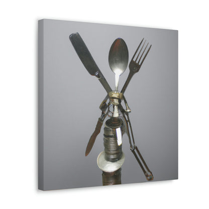 "Kitchen Sculpture Creations" - Canvas