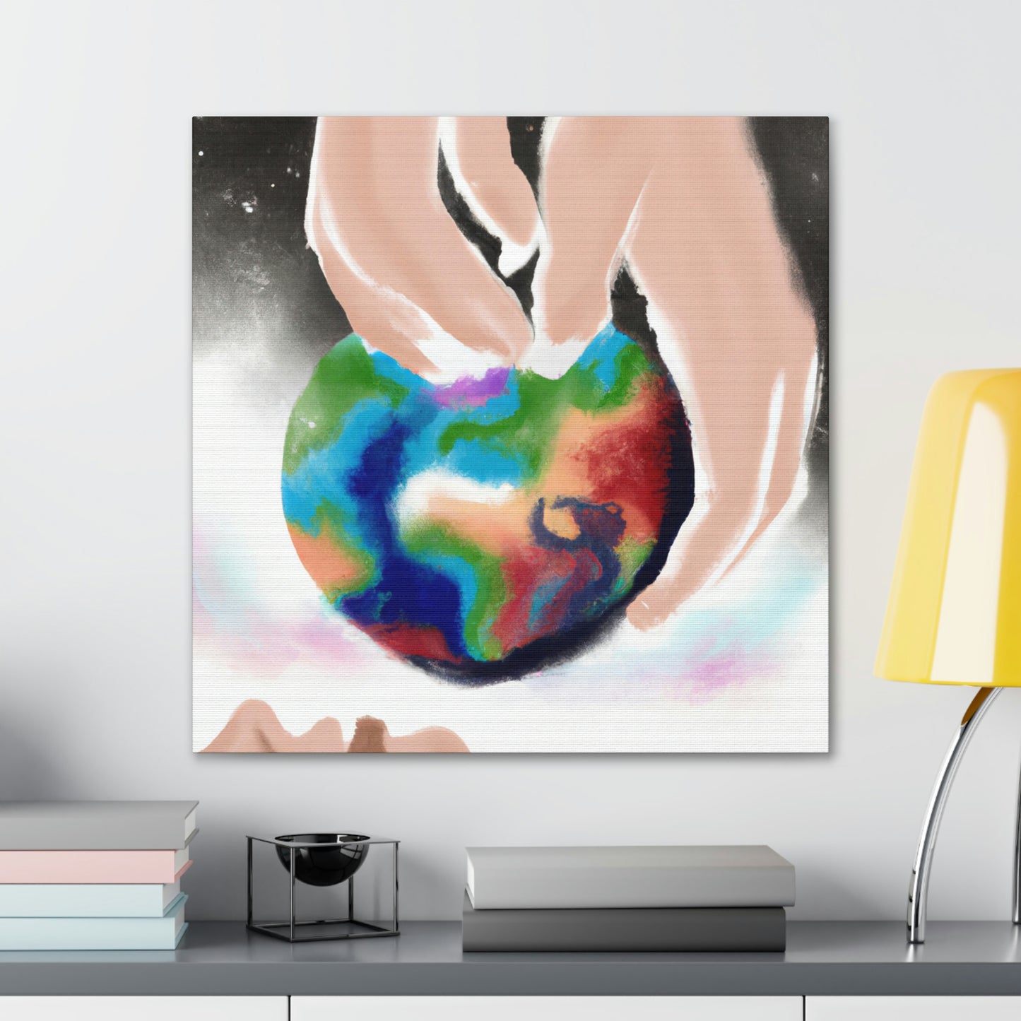 "Values & World Fusion: A Visual Exploration" - The Alien Canva.