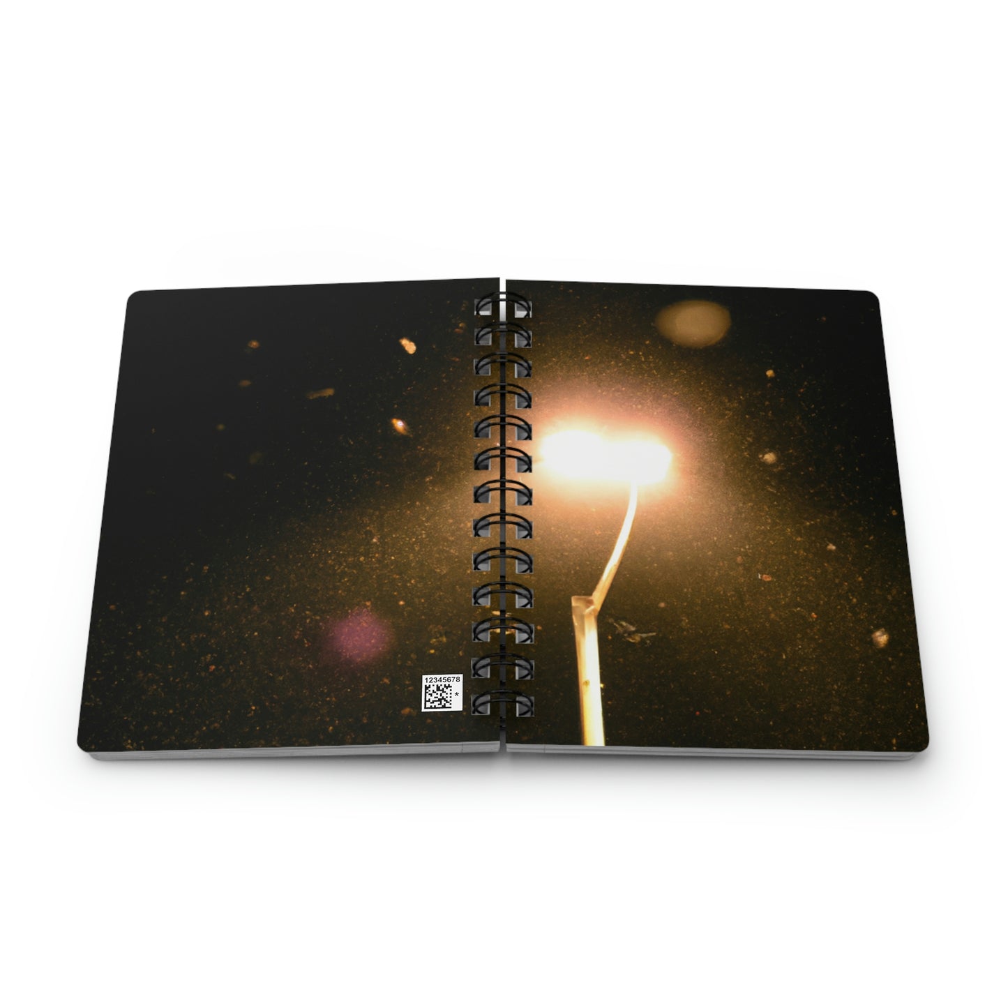 Winter's Lonely Lullaby - The Alien Spiral Bound Journal