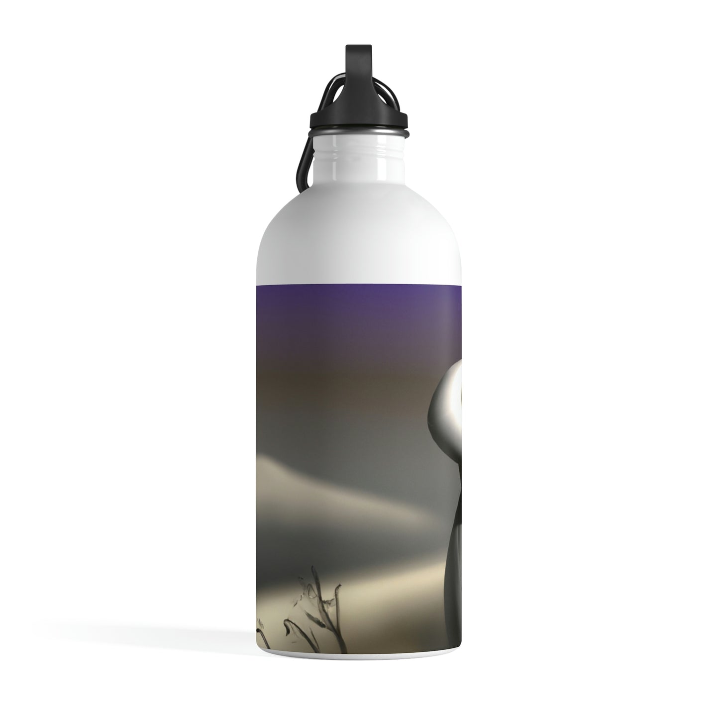 "Chilly But Hopeful: The Snowman's Quest For A Hug" - The Alien Stainless Steel Water Bottle