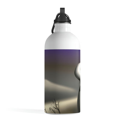 "Chilly But Hopeful: The Snowman's Quest For A Hug" - The Alien Stainless Steel Water Bottle