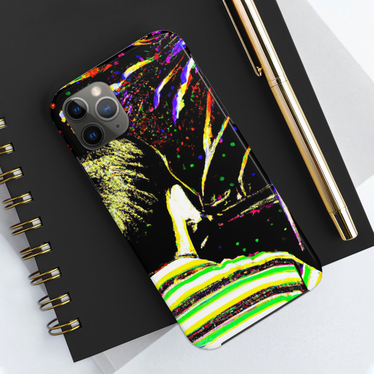 "A Nighttime Spectacle of Wonder" - Die Alien Tough Phone Cases