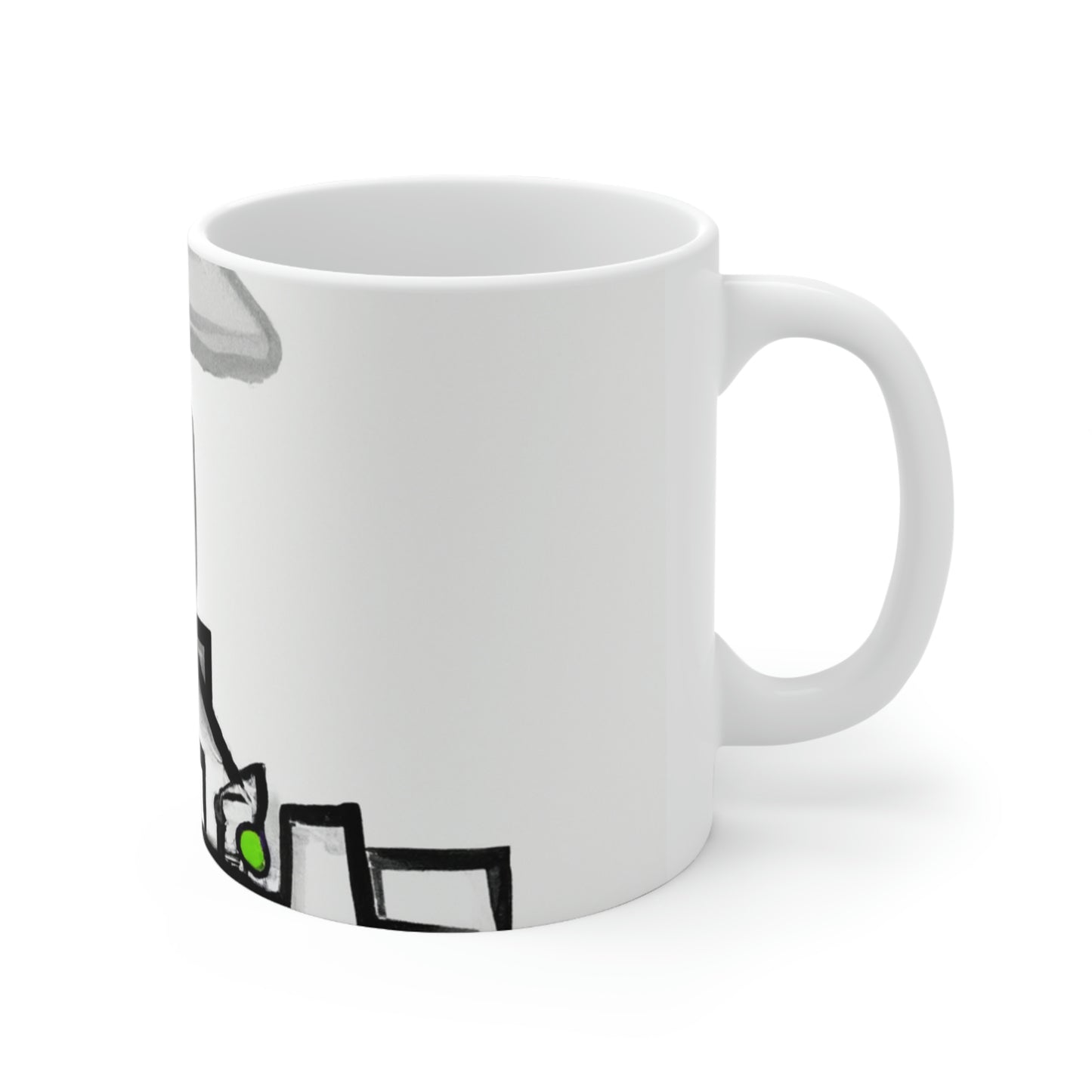 The City In The Mist - The Alien Ceramic Mug 11 oz