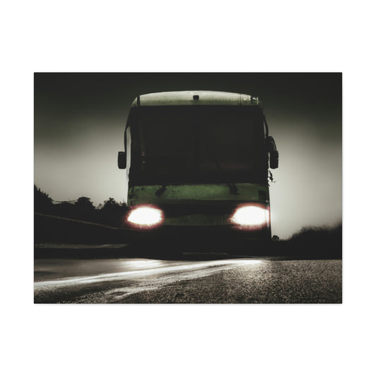 "Midnight Bus Hauntings" - The Alien Canva