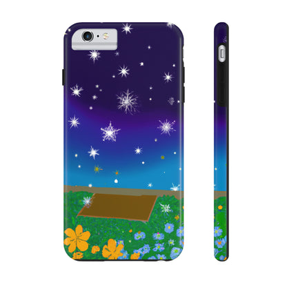 "A Celestial Garden of Color" - The Alien Tough Phone Cases