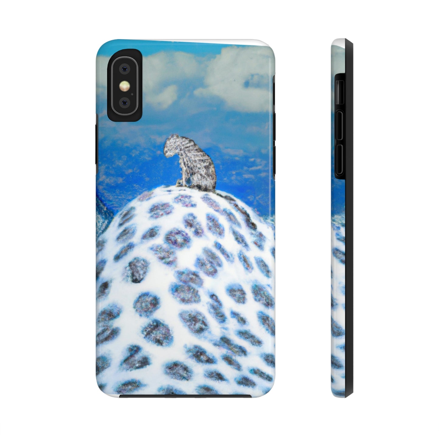 "Perca solitaria del leopardo de las nieves" - Las fundas para teléfonos Alien Tough