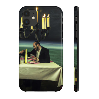 "A Beacon of Romance: An Intimate Candlelit Dinner in a Forgotten Lighthouse" - The Alien Tough Phone Cases