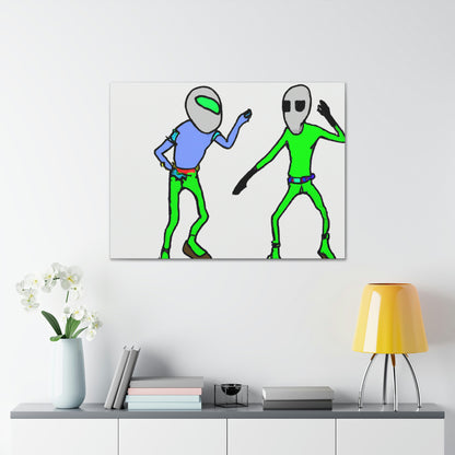 "Inter-Galactic Groovin'!" - The Alien Canva